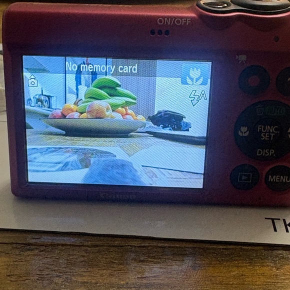 Canon PowerShot A810 Digital Camera - Red Open Box - Picture 6 of 10